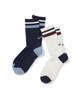 CLOVE [26Fw CLOVE] Colorblock Socks (2Color)