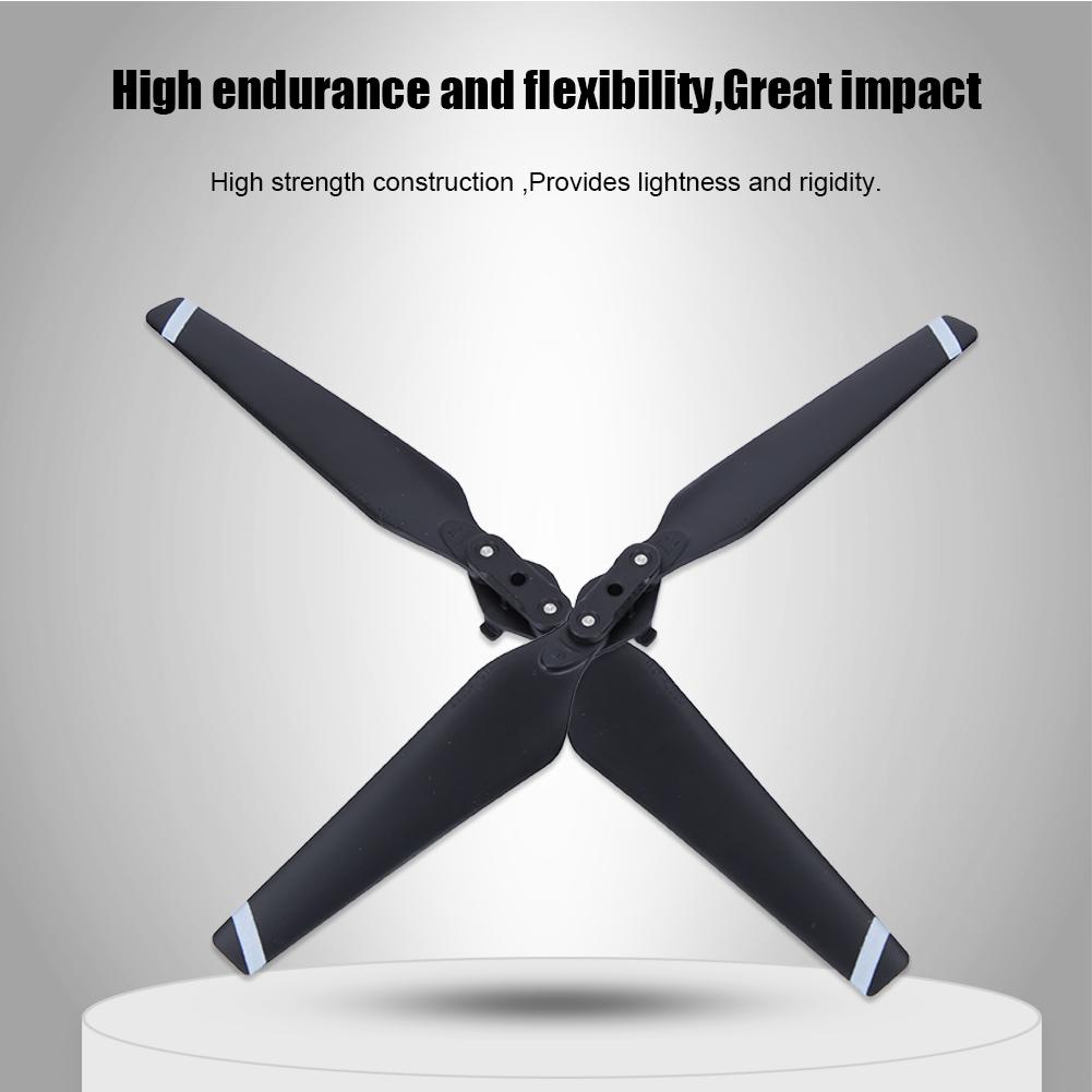 Quick Release Propellers Wing Parts Fit for DJI Mavic Pro Drone Spare Parts (White Edge)