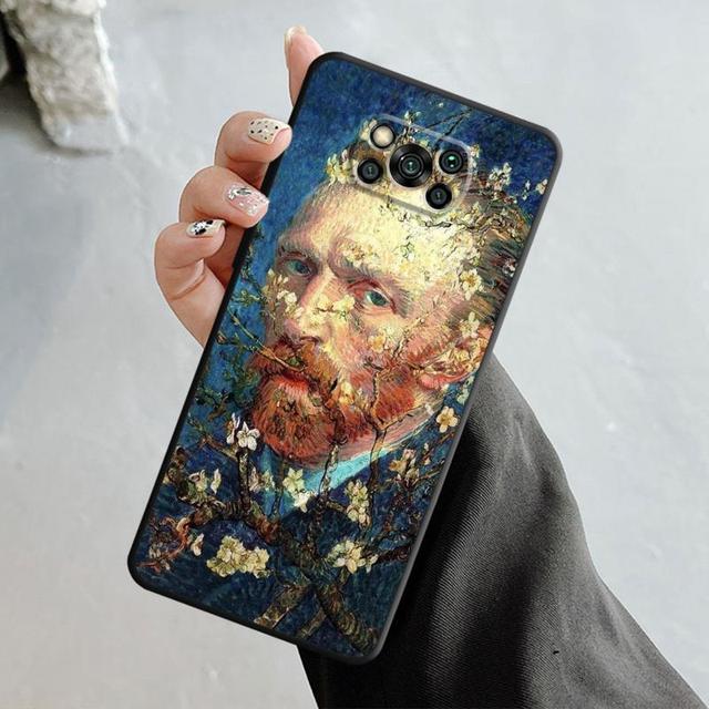 Van Gogh Art Retro Plum Blossom Case For Xiaomi Poco X3 Nfc X4pro M3 C40 For Mi 12 11 10 10t 8 Note10 Lite 11ultra 11t Pro F1