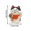 Japanese Zakka Cat Statue Cat Miniature Figurines Resin Craft Toys Ornament Car Home Decoration Photography Props