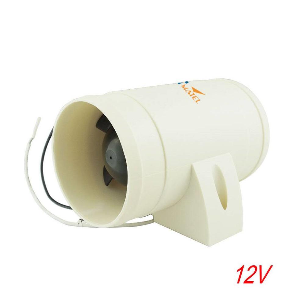 

12 В линейный вентилятор для лодки, трюмный двигатель, камбуз, вентилятор для морской каюты, коррозионностойкий ABS, детали для морских лодок