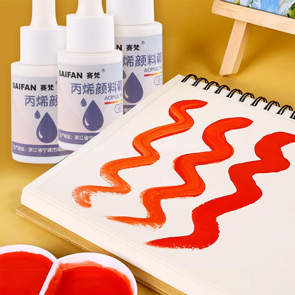 Medium di Flusso Acrilico Premium Accessori per Pittura ad Olio Protettivo per Pittura ad Olio Vernice Fluida Acrilica Miscela di Vernici Acriliche Liquido