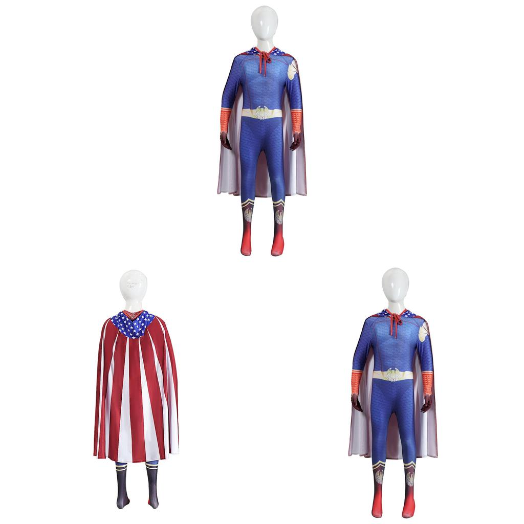 The Boys Homelander Cosplay Costume With Polyester Fabric For Stage Performances And Conventions