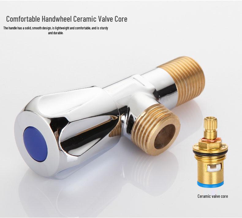 304 Stainless Steel Angle Valve for Hot and Cold Water Heater and Toilet Tap