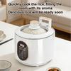 Multifunctional Rice Cooker with Water Separation, Steaming, and 304 Stainless Steel Inner Pot