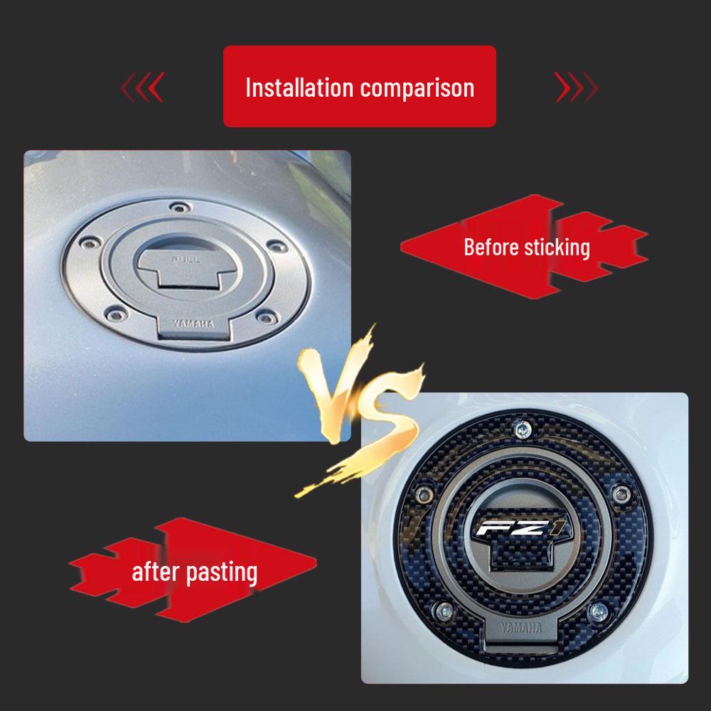 3D Gel Resin Protective Sticker Set for Yamaha FZ1/FZ1S/FS8 Fazer Motorcycles