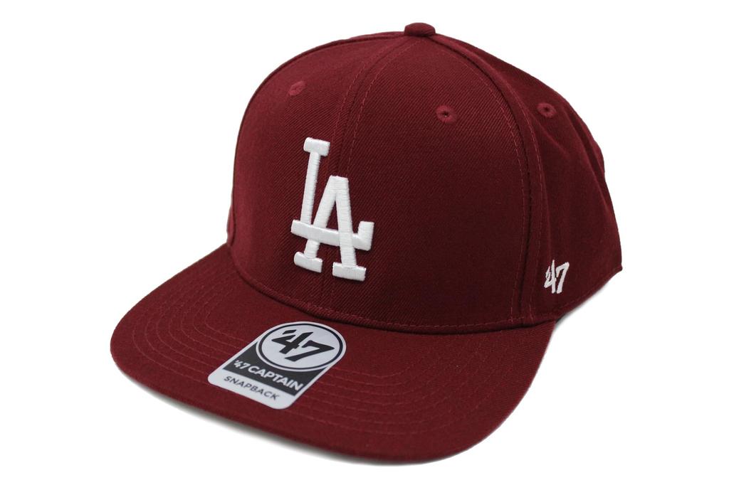 47 Brand No Shot 47 Captain Los Angeles Dodgers (Cardinal) Cap