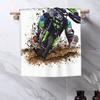 Motocross Dirt Bike Studios MX Rider 35 Asciugamano Facciale Morbido Asciugatura Rapida Piscina Bagno Asciugamani in Cotone Assorbenti