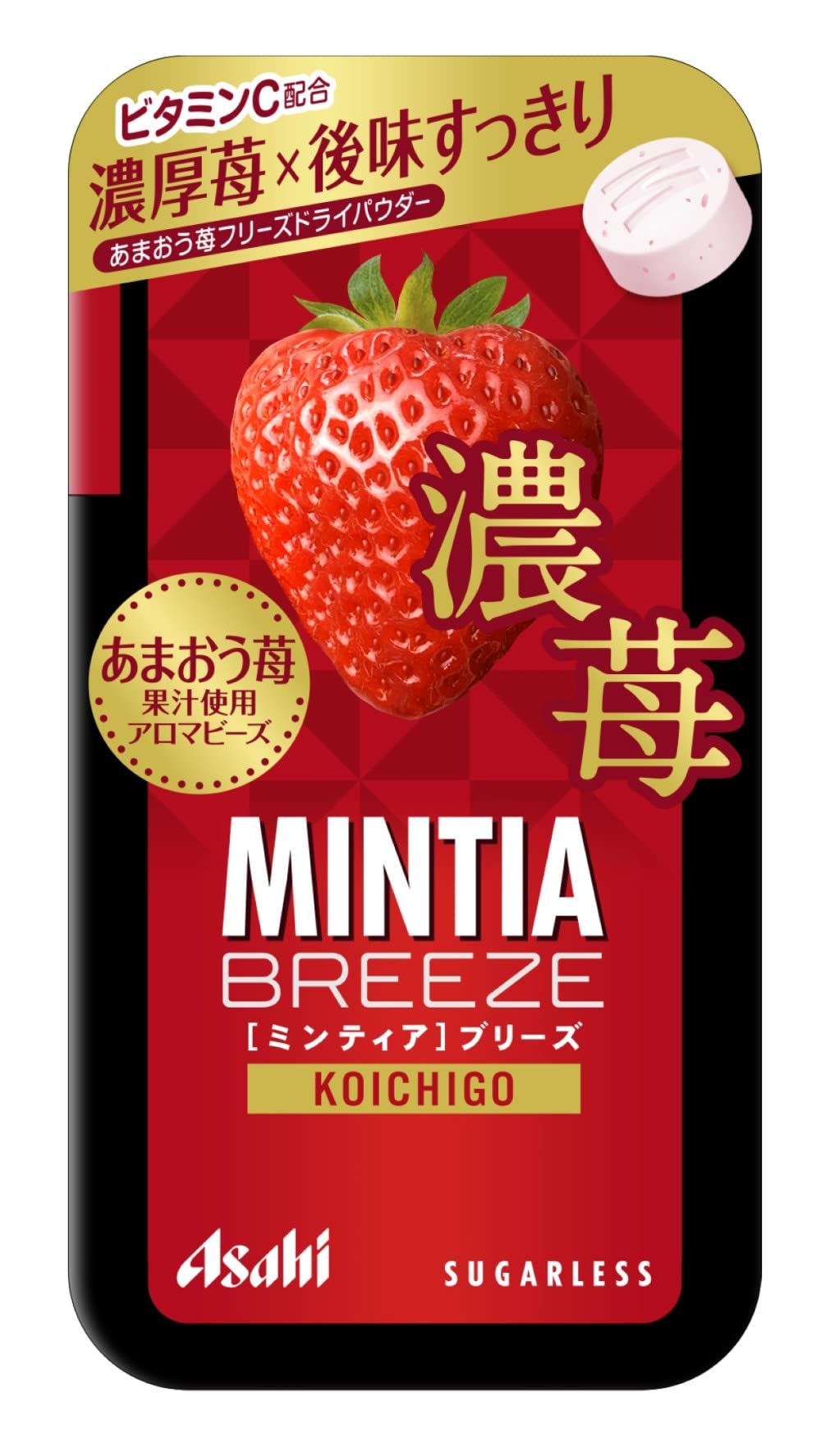 

Asahi Group Foods Mintia Dark 30 таблеток x 8 Освежающий, Клубника,