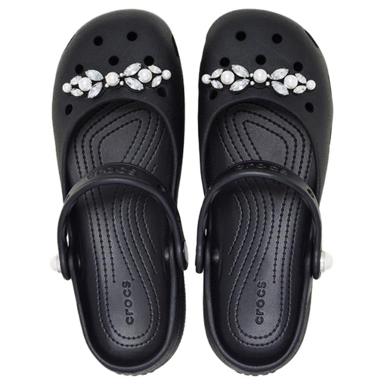 Crocs Elegant Ballet Clogs Women Footwear Black 213990-001