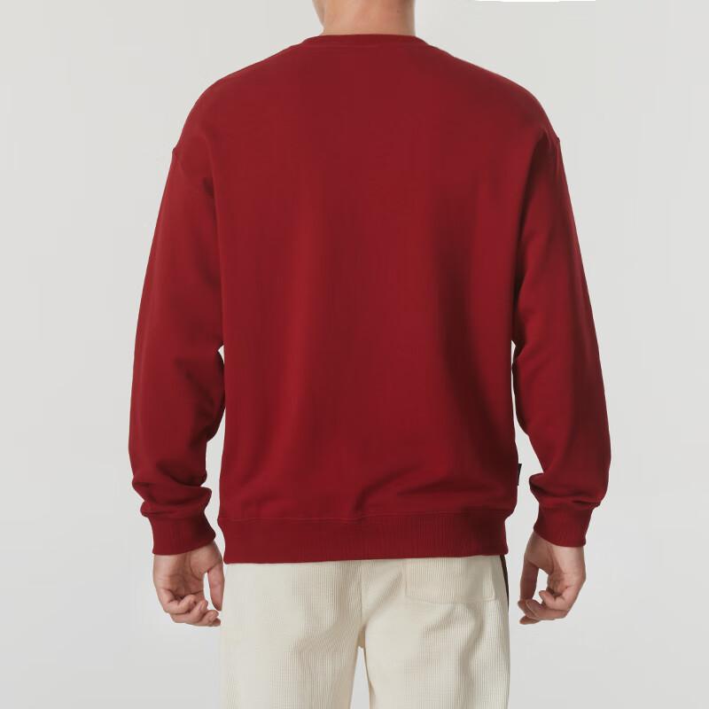 Puma Logo Solid Color Comfortable Breathable Casual Hoodie Men hoodies Red 630947-13