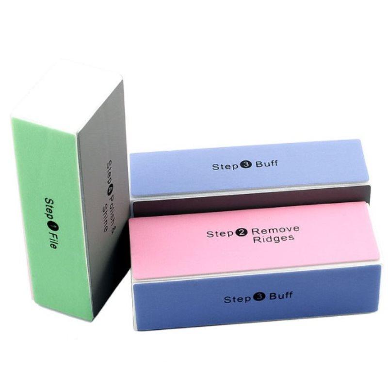 1Pcs Nail Art Sanding Shiner Buffer 4 Ways Polish Sanding File Block Product