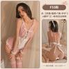 Style Bell Sex Underwear Sexy Lace Pure Desire Seduction Perspective Maid Clothing Maid Lace Up Uniform Set 5