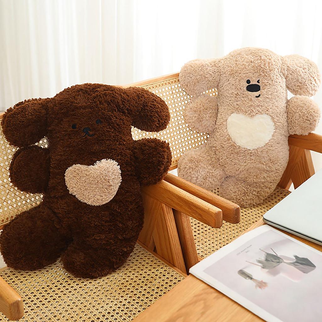 Cute Happy Puppy Pillow Sofa Cushion Bedroom Decorative Pillow Seat Back Cushion Bed Sleeping Small Pillow