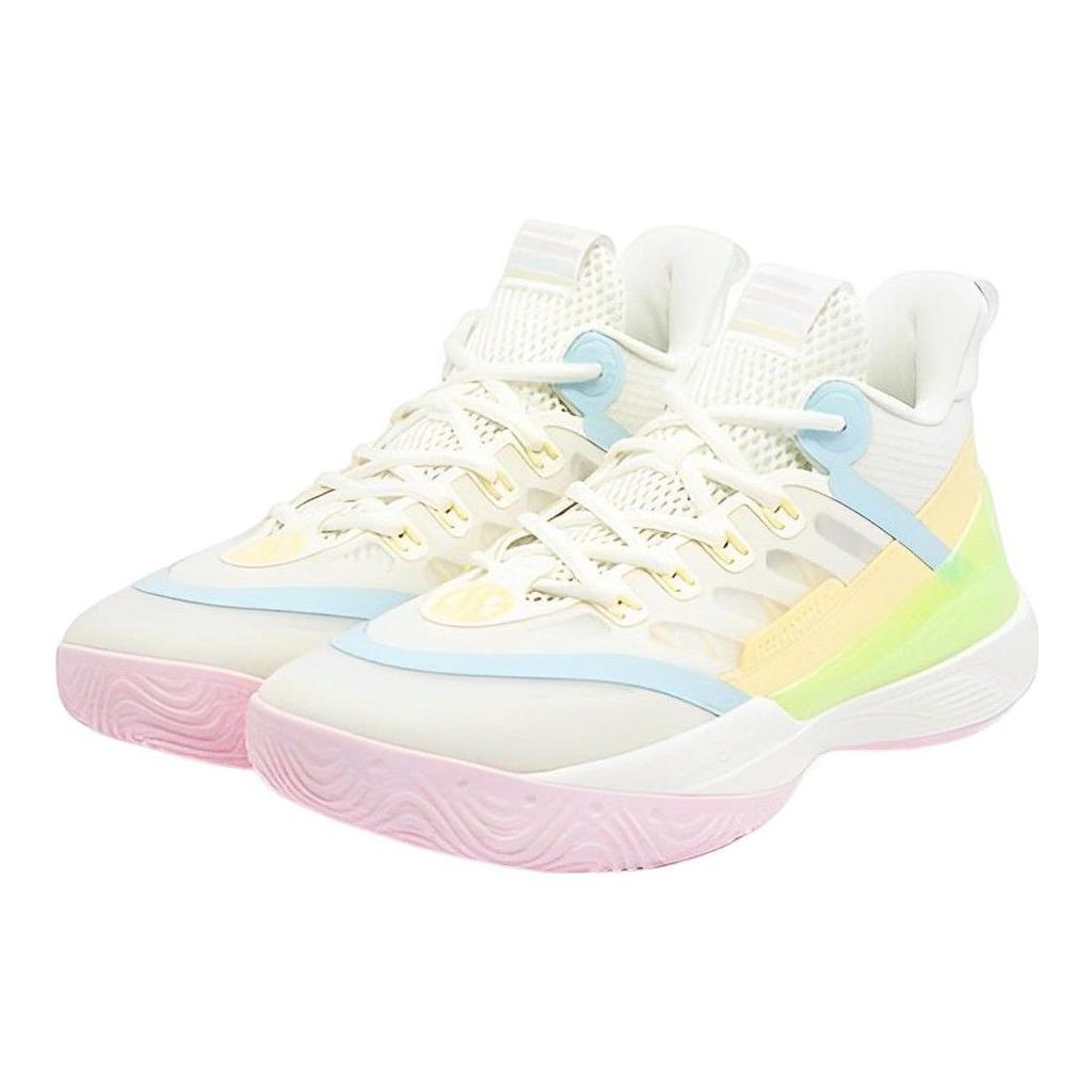 361 AG Sparkling AG Sparkling Game Ready Ammortizzazione Antiscivolo Resistente all'Abrasione Scarpe da Basket Basse Uomo 572321114-4