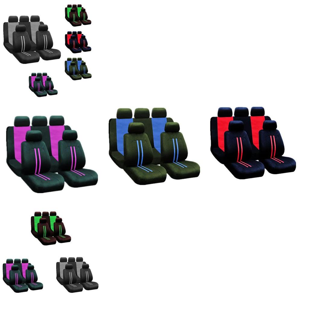 Premium Qualität Universelle Autositzbezüge Vollschutz für Vorder- und Rücksitze