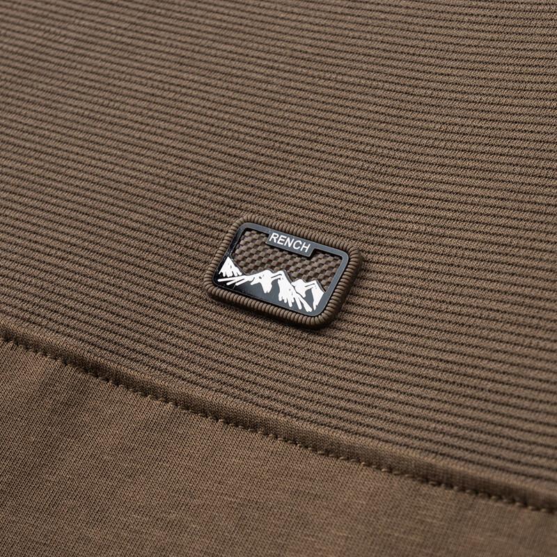 Men's Plus Size Short Sleeve Henley T-Shirt