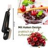 Automatic Rebound Cherry Core Seed Remover Plastic Kernel Seed Remover Olives Corer  Fruits Gadgets