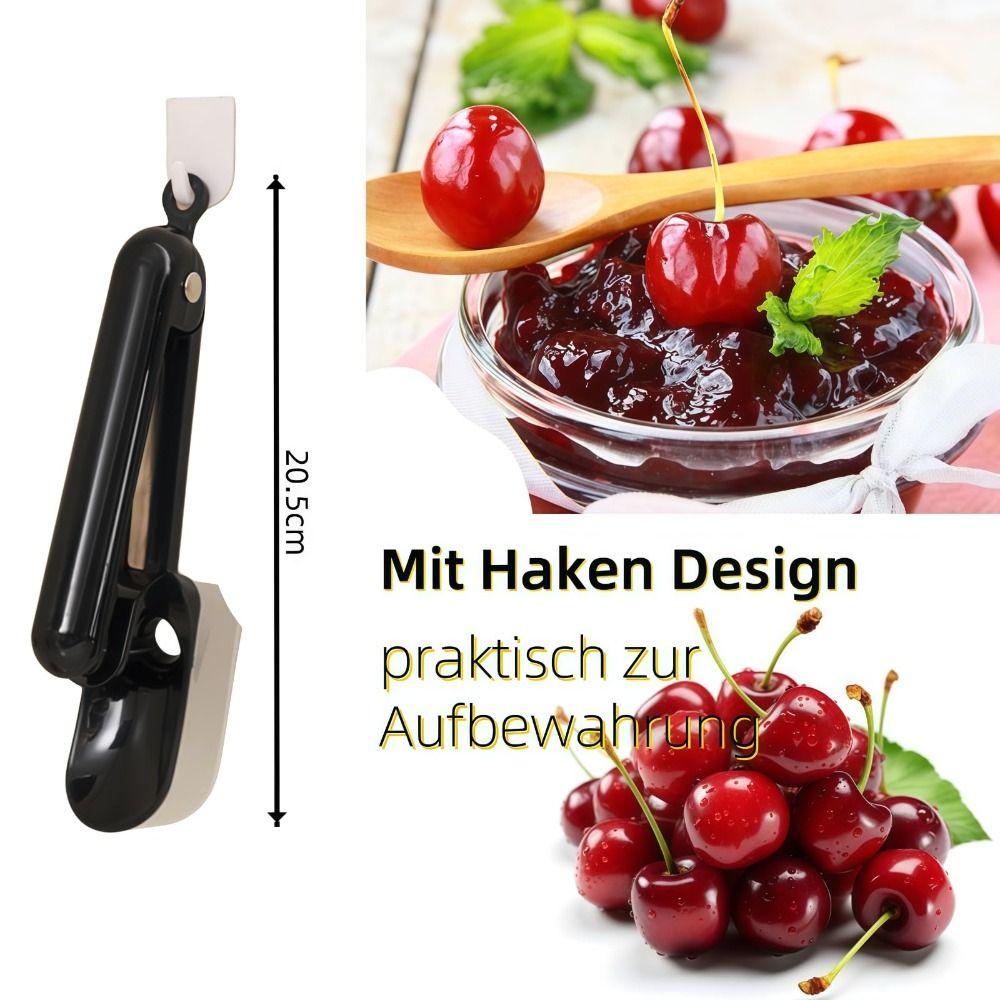 Automatic Rebound Cherry Core Seed Remover Plastic Kernel Seed Remover Olives Corer  Fruits Gadgets