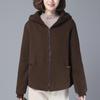 Women's Winter Fleece-Lined Cotton Coat – Mother's Style, Thickened Outerwear for Middle-Aged and Elderly, New Autumn/Winter Down Cotton Jacket