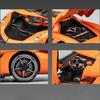 1/24 Lamborghini Koenigsegg JeskoModel Autíčka Zliatinové Zberateľské Odliate Vozidlá so Zvukom a Svetlom