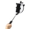 Selfie Stick with Cat EarShaped Fill Light Wireless Bluetooth Teacher Online Class Live