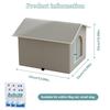 Insulated Cat House Cooling Portable Dog House Pet Condos For Kittens Puppies Rabbits Hot Day Hideaway Home Travel Holiday