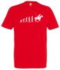 Polo Evolution T-Shirt Human Coach Trainer Sports Sport Fun Player Horse Rider