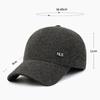 Men's Baseball Cap Middle-Aged Warm Velvet Cap Autumn Winter Outdoor Ear Protection Cotton Cap Thick Peak Cap