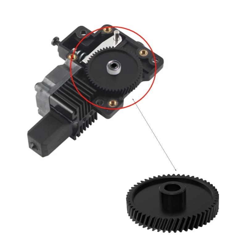 High Precisions CNCs Machined Gear Set with Nanocoated for X1 P1 3D Printer Improved Durability and Performances