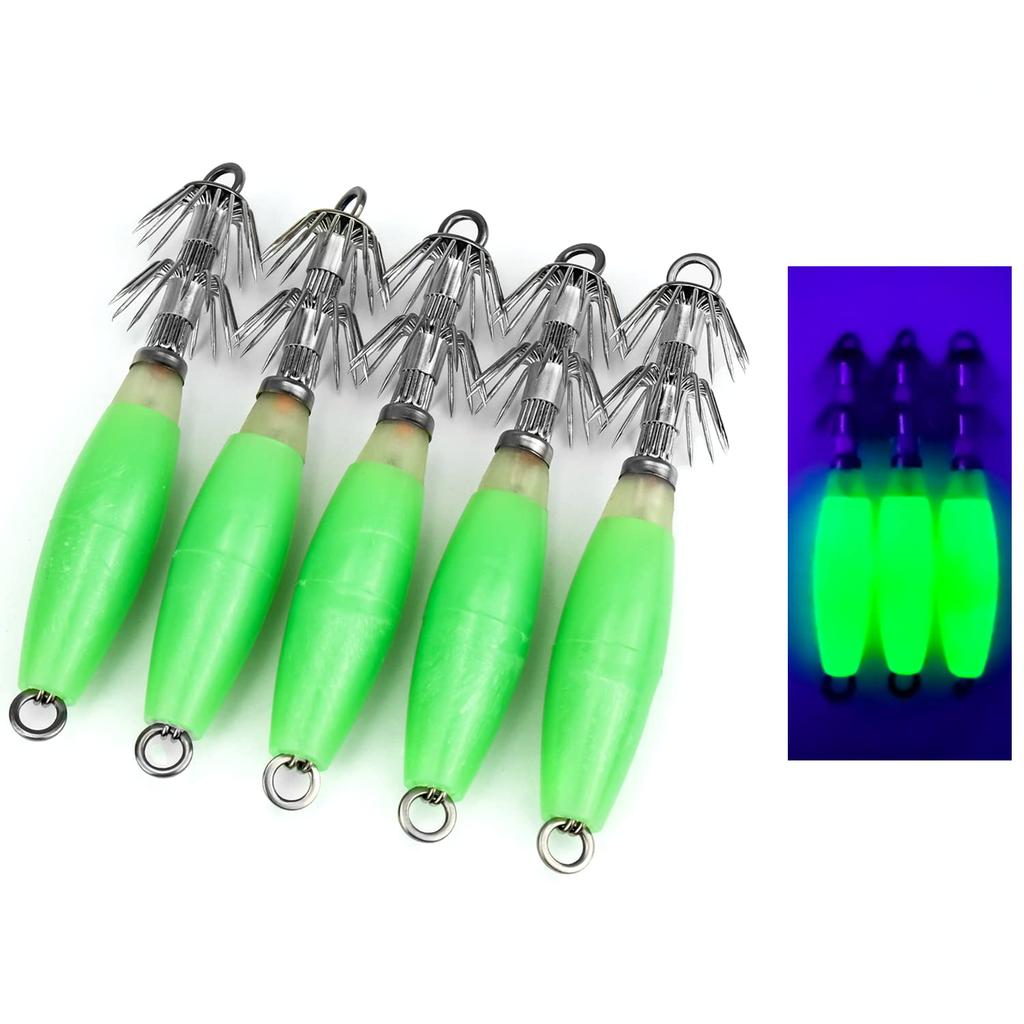 Piscorush Floating Sutte No. 4.5 5 Pieces/Set of 10 Squid