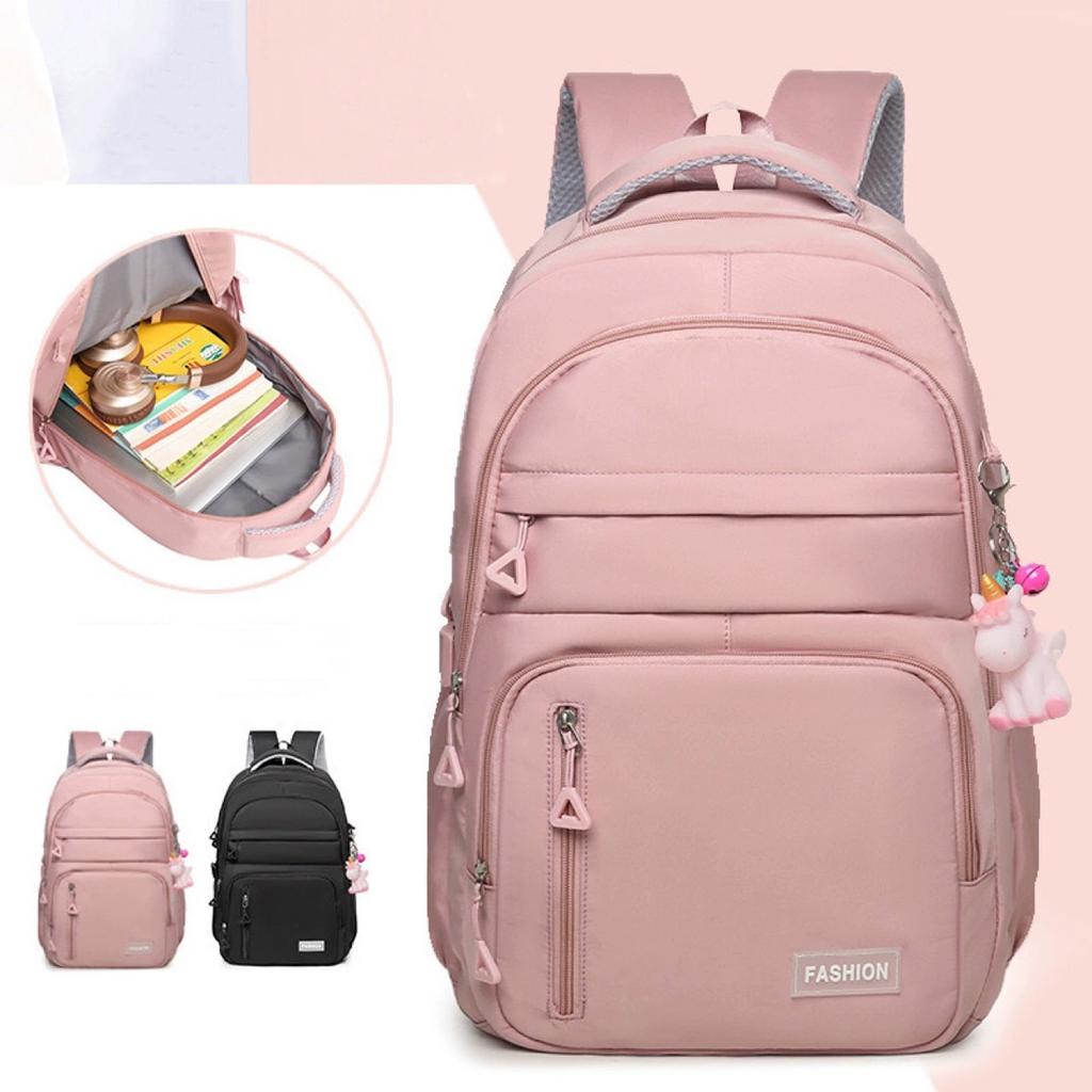 New Large-Capacity College Students Lightweight Spine Bag, Outdoor Sports Travel Lovers Backpack, With Computer Pocket Inside