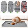 60cm Large Waterproof Silicone Cat Litter Mat Easy Clean Pet Floor Pad Helps Control Litter Scattering Non-Slip Mat for Cats