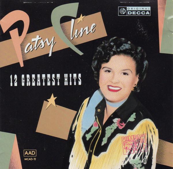 

CD PATSY CLINE - 12 Greatest Hits MCAD12 MCA Records US Pop Used
