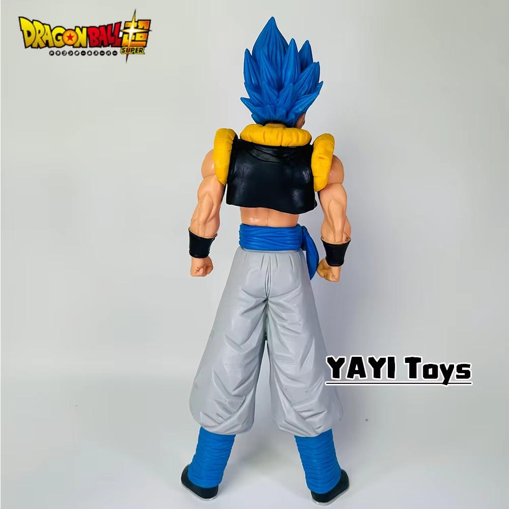 31CM Animation Dragon Sphere Z Super Saiyan Blue Gogeta POLYVINYL CHLORIDE Action Figure Miniature Playthings Tabletop Decoraction Children