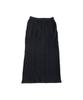 Antiqua Knit Regular Size Women's Skirt, Long, (S-L), 05, Black, PN-00532