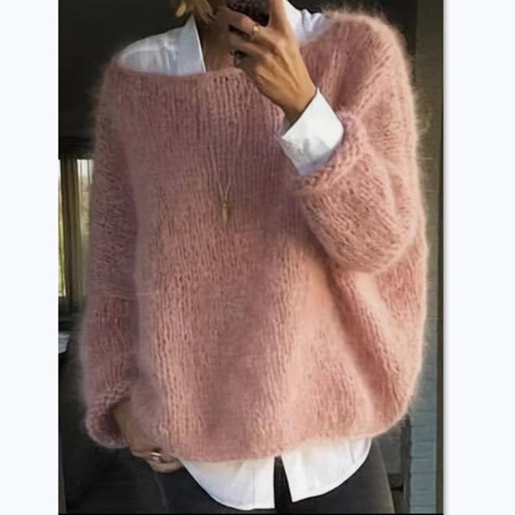 2026 Women's European & American Autumn Winter Knit Sweater - New Style Fashion Casual Top