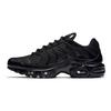 Кросівки Air Max Plus 'Triple Black' Повсякденне взуття 604133-050