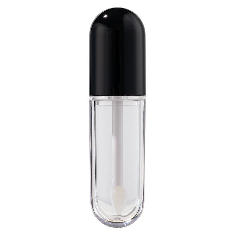 4ml Oval Lip Oil Tube with Silicone Brush Head - Customizable Logo