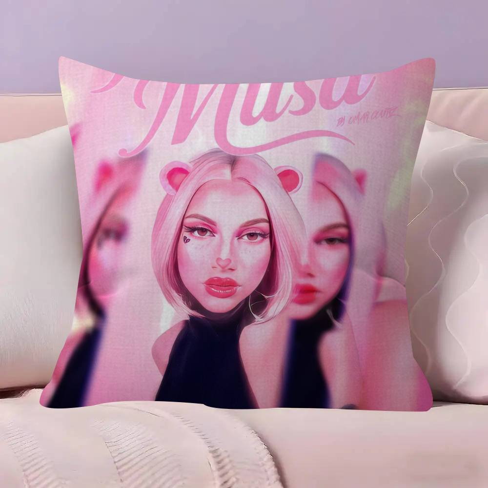 

SINGER OOmar Courtz Album Pillow Cover Design cushion Cover decor Holiday Decorati 30x30cm