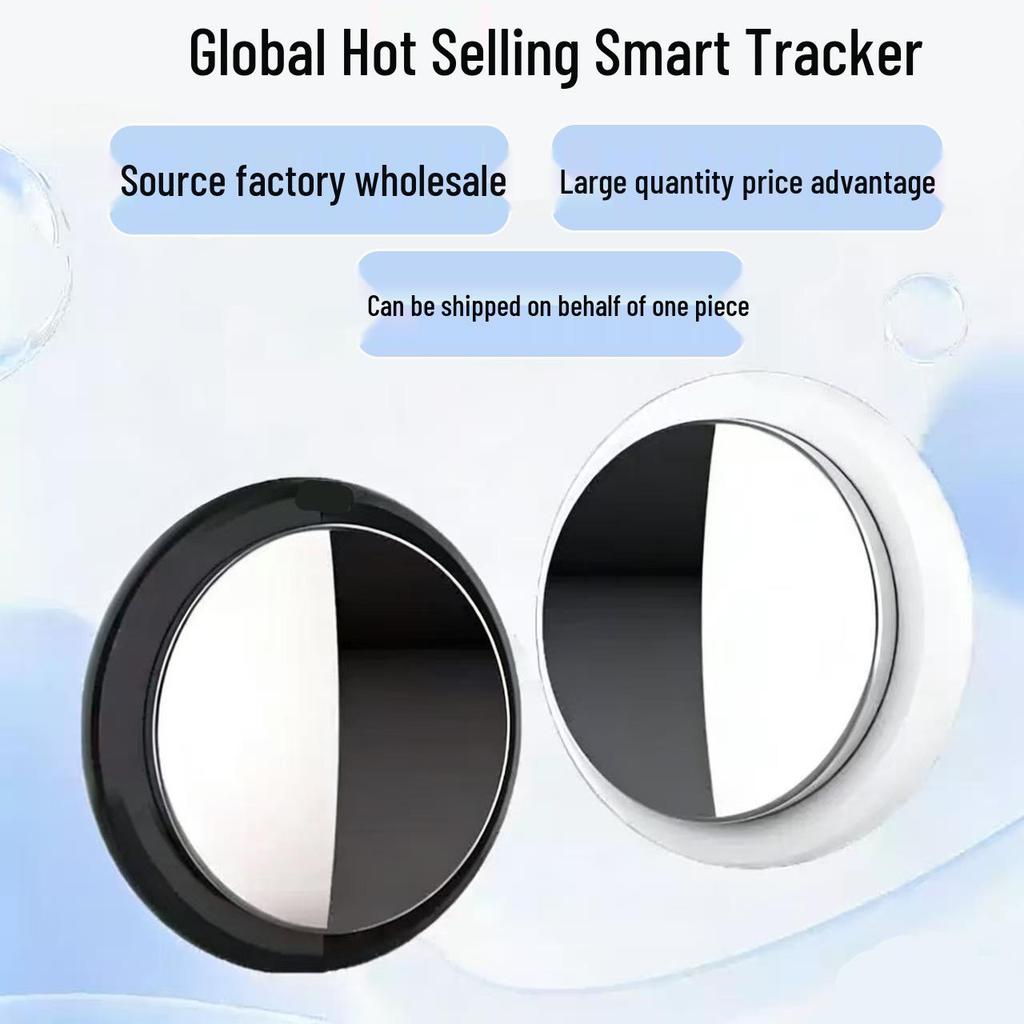 Silicone Keychain for Android AirTags & iOS Apple Trackers - Anti-Lost Mini Locator
