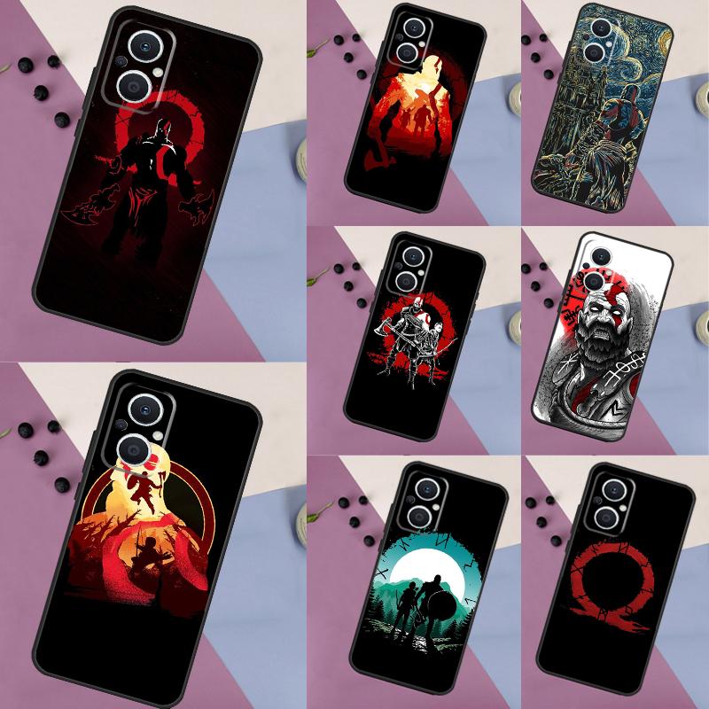 God of War Case For OPPO Reno 8T 7 8 10 11 12 13 Pro 13F 12F 11F OPPO Find X8 Pro X6 X3 X5 Lite Cover