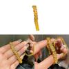 Chinese Style Zircon Copper Coin Geometric Bracelet With Luxury Finish For Women