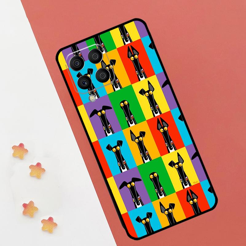 Greyhound For Samsung Galaxy M31 M55 M15 M11 M21 M13 M33 M35 M53 M14 M34 M54 M12 M32 M52 M06 M16 Case
