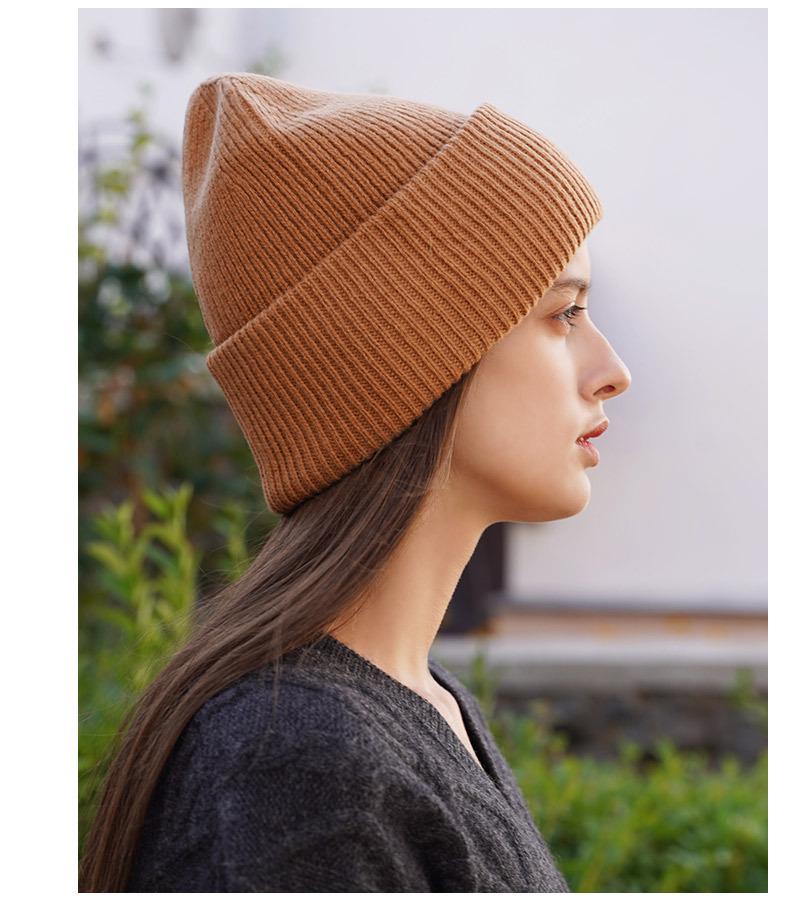 Unisex Korean Style Warm Knit Winter Hat - Fashionable Autumn/Winter Headwear