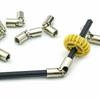 Technical Parts MOC Building Blocks 61903 Metal Universal Joint 9244 Axis Connector Assembly Bricks Toy Metal Cardan Shaft Leduo