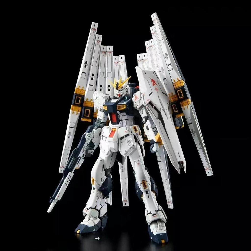 RG32 RG-93 V 1/144 Nu Assembly Model Package Action Figures Featuring Funnels Plus Water Decals Stand Desktop Decoration Doll Boys Toy Present