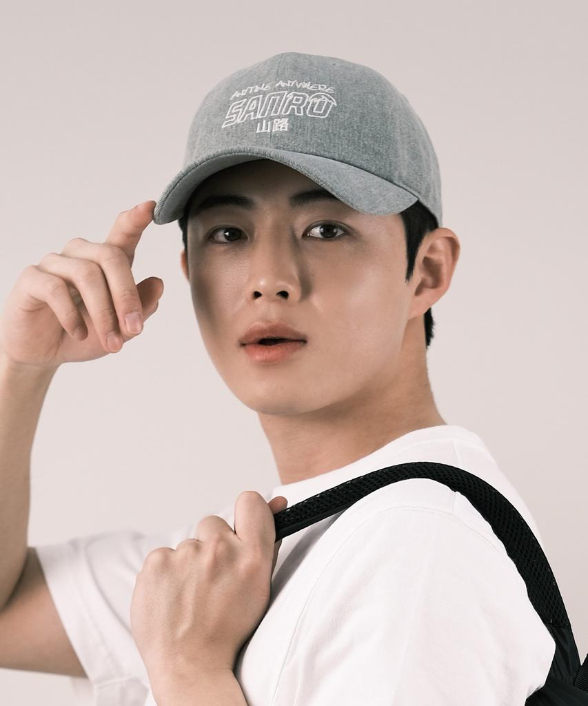 Sanlo Signature Embroidered Ball Cap - Olive Green