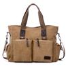 Men's Large Capacity Casual Canvas Crossbody Handbag