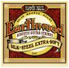 [Authentique] Cordes de Guitare Acoustique ERNIE BALL 2047 (10-50) Earthwood Silk & Steel Bronze 8020 Extra Doux